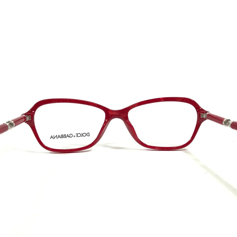 Dolce & Gabbana Eyeglasses Frames DG3145 2683 Red Cat Eye Full Rim 53-15-140